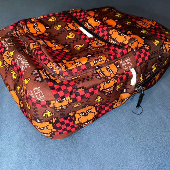 Five Nights at Freddy’s Retro Pixel Backpack – 'GAME OVER' FNAF School Bag - Picture 2 of 5